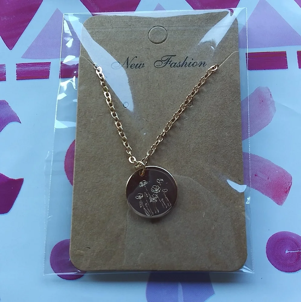 Poppy Gold Necklace